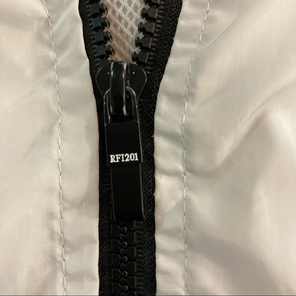 Riflessi Collection Premium Edition Windbreaker Jacket Pink and White - Picture 10 of 14